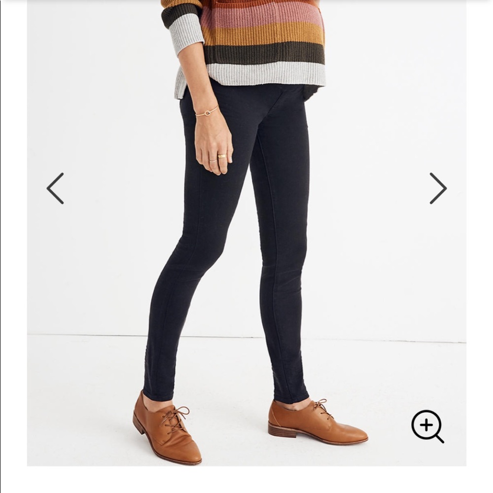 Madewell over the belly maternity jean